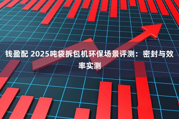 钱盈配 2025吨袋拆包机环保场景评测：密封与效率实测