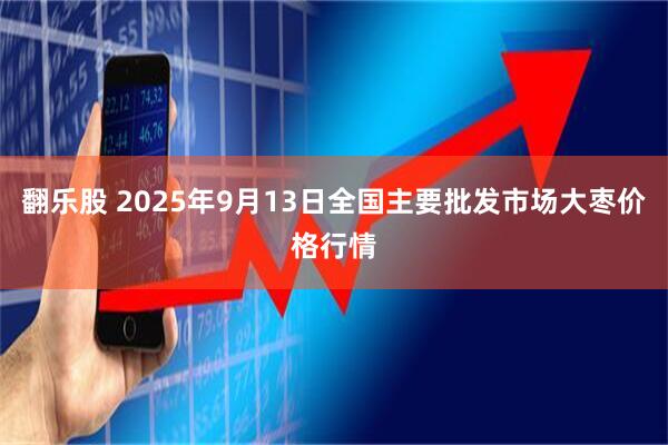 翻乐股 2025年9月13日全国主要批发市场大枣价格行情