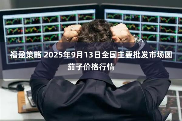 福盈策略 2025年9月13日全国主要批发市场圆茄子价格行情