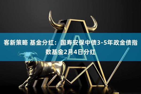 客新策略 基金分红：国寿安保中债3-5年政金债指数基金2月4日分红